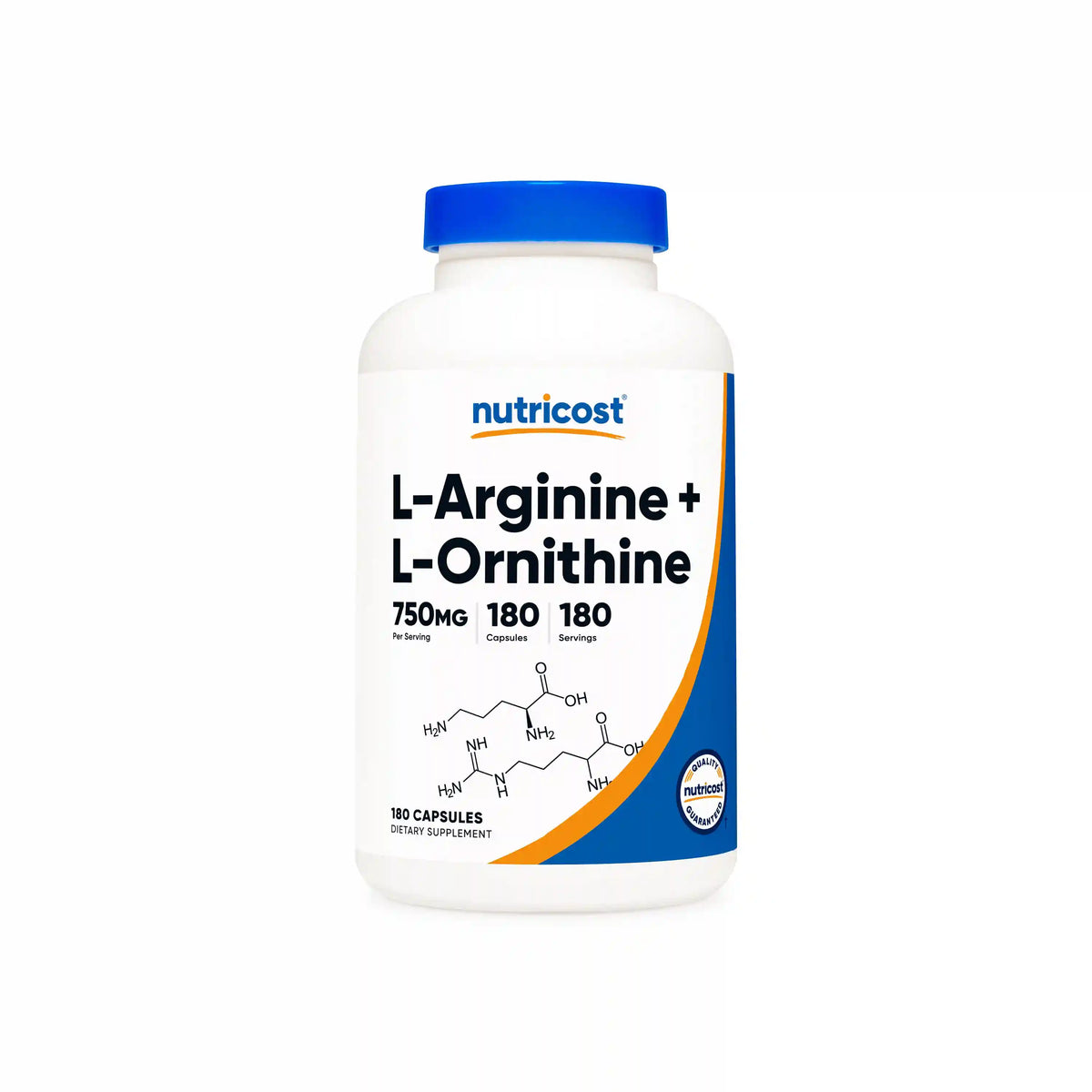 Nutricost L-Arginine L-Ornithine Capsules Main image