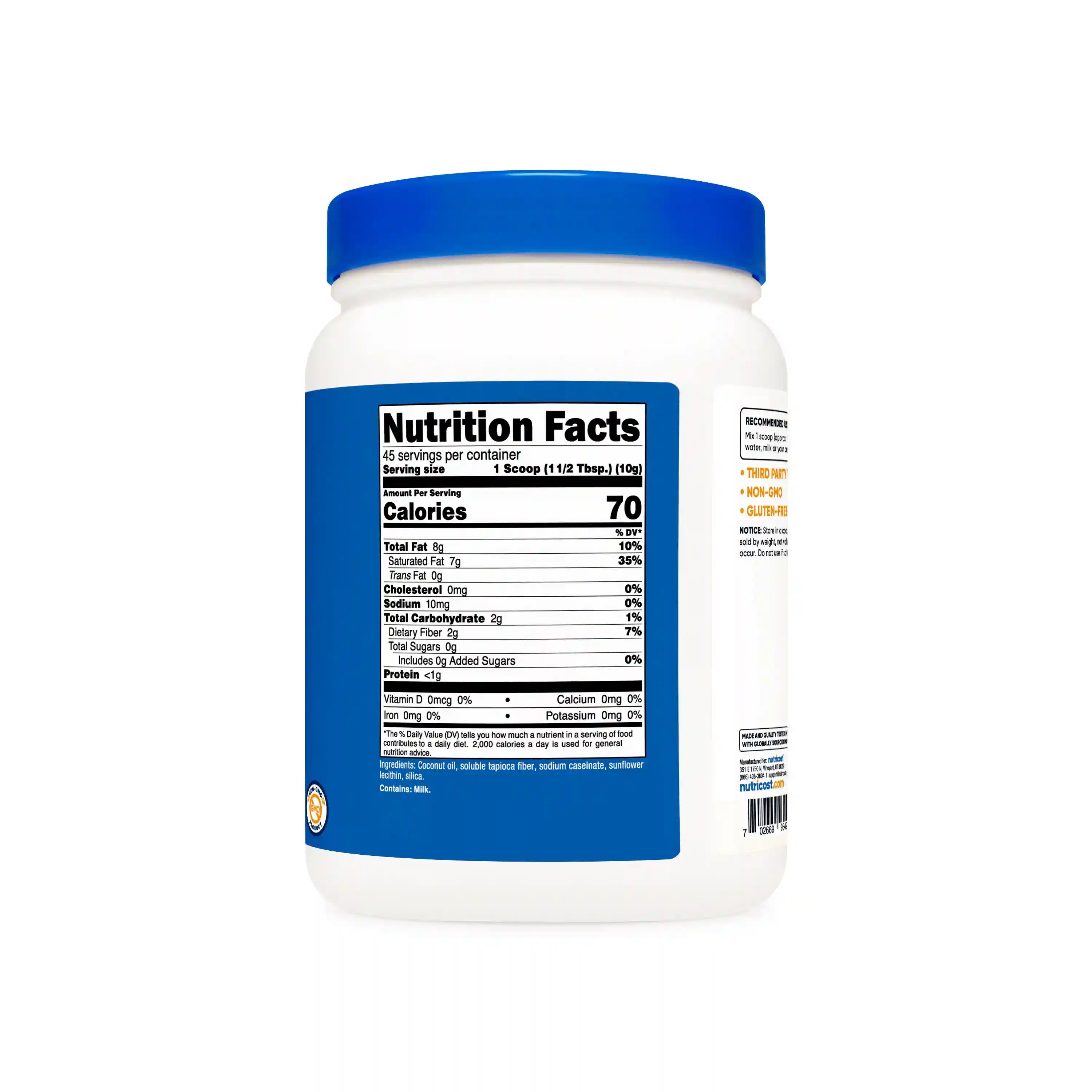 Nutricost Coconut Oil Powder Secondary image