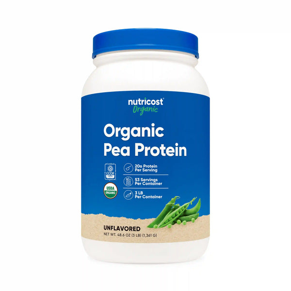 Nutricost Organic Pea Protein Powder