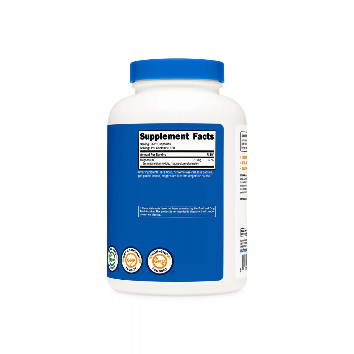 Nutricost Magnesium+ (Regular Strength)