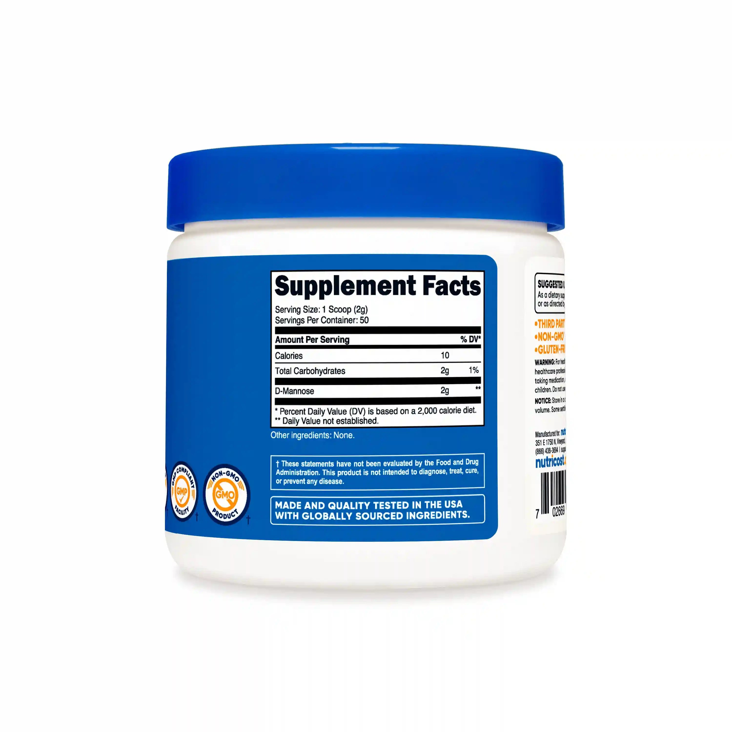 Nutricost D-Mannose Powder Secondary image
