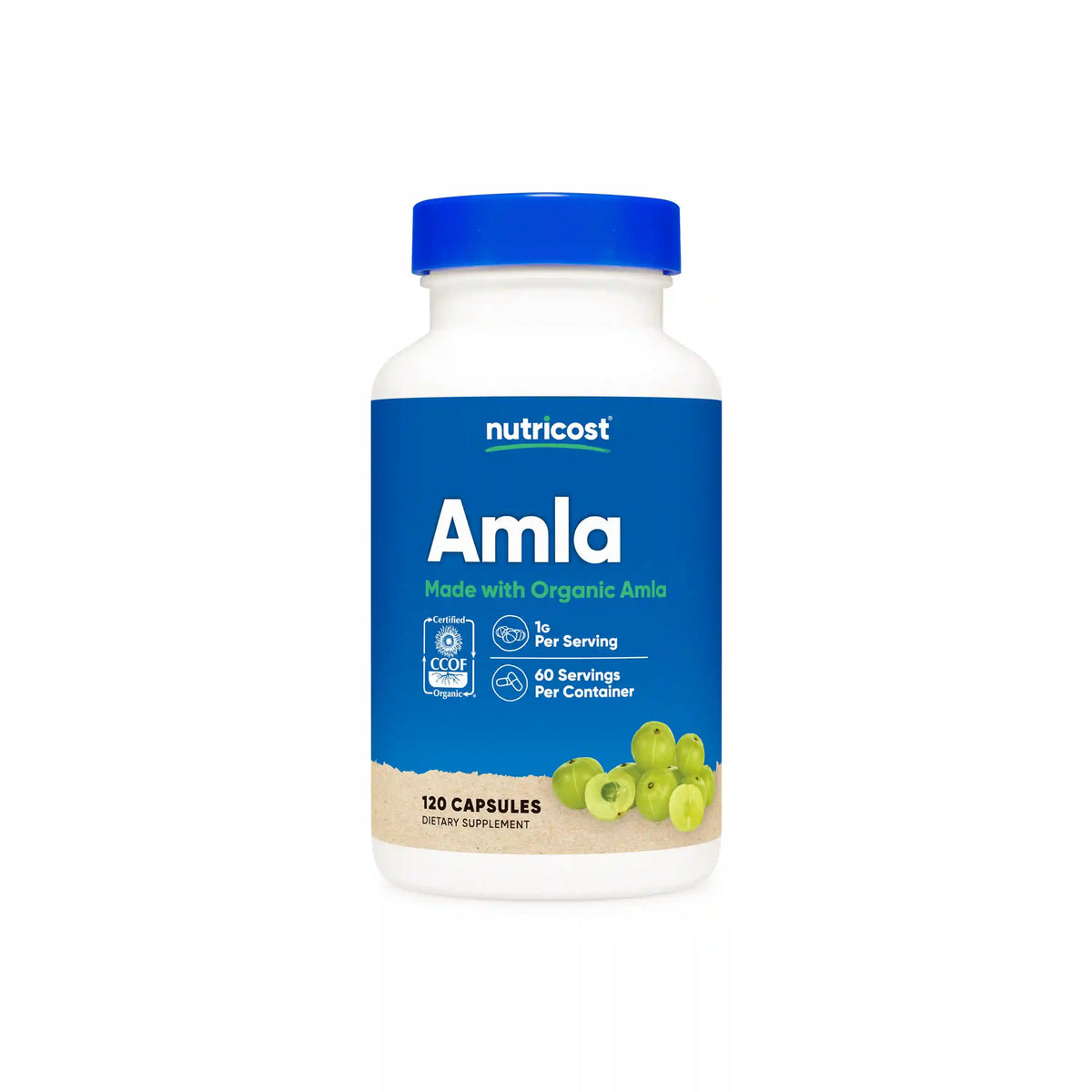 Nutricost Amla Made With Organic Amla Capsules Main image