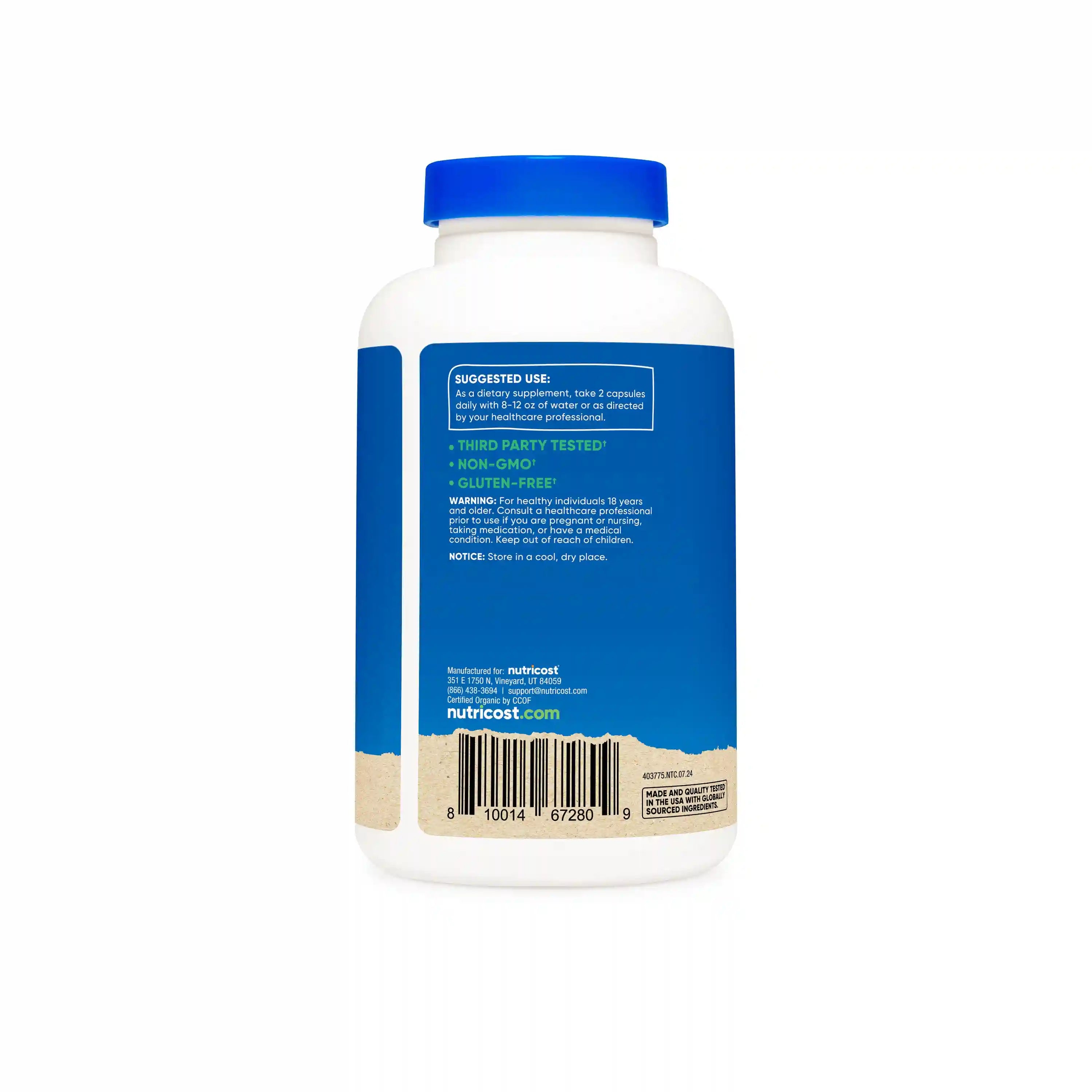 Nutricost Made With Organic Noni Capsules Secondary image