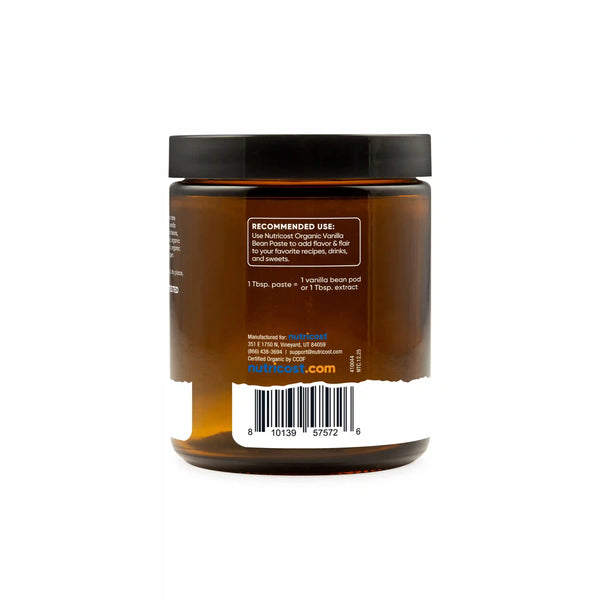 Nutricost Organic Madagascar Vanilla Bean Paste