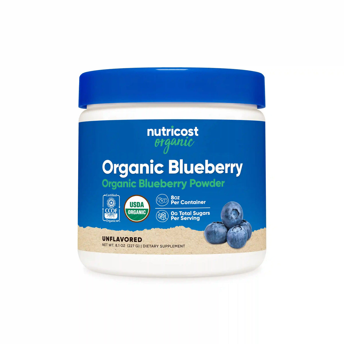 Nutricost Organic Blueberry Powder Main image