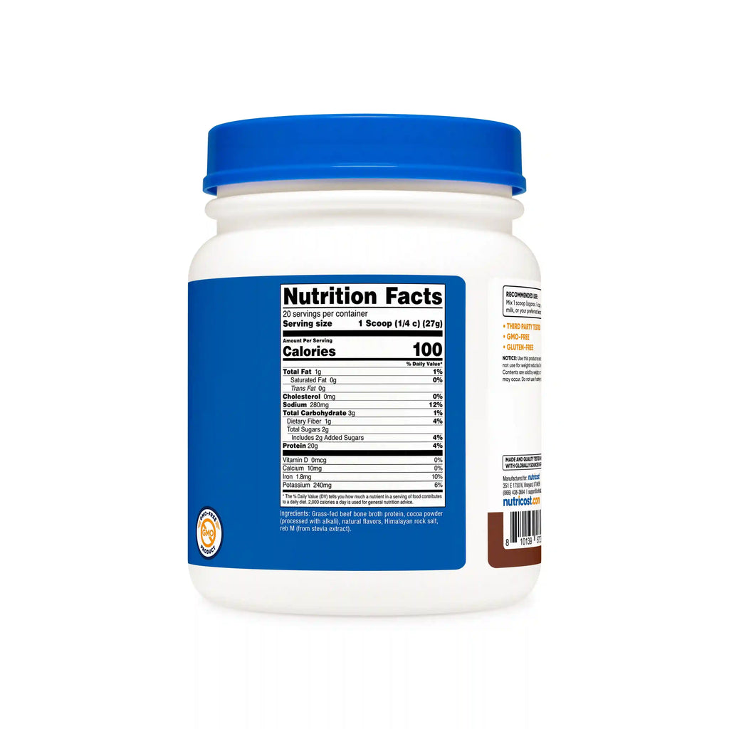Nutricost Beef Bone Broth Powder