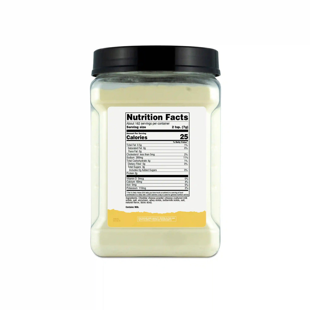 Nutricost Pantry White Cheddar Cheese Powder