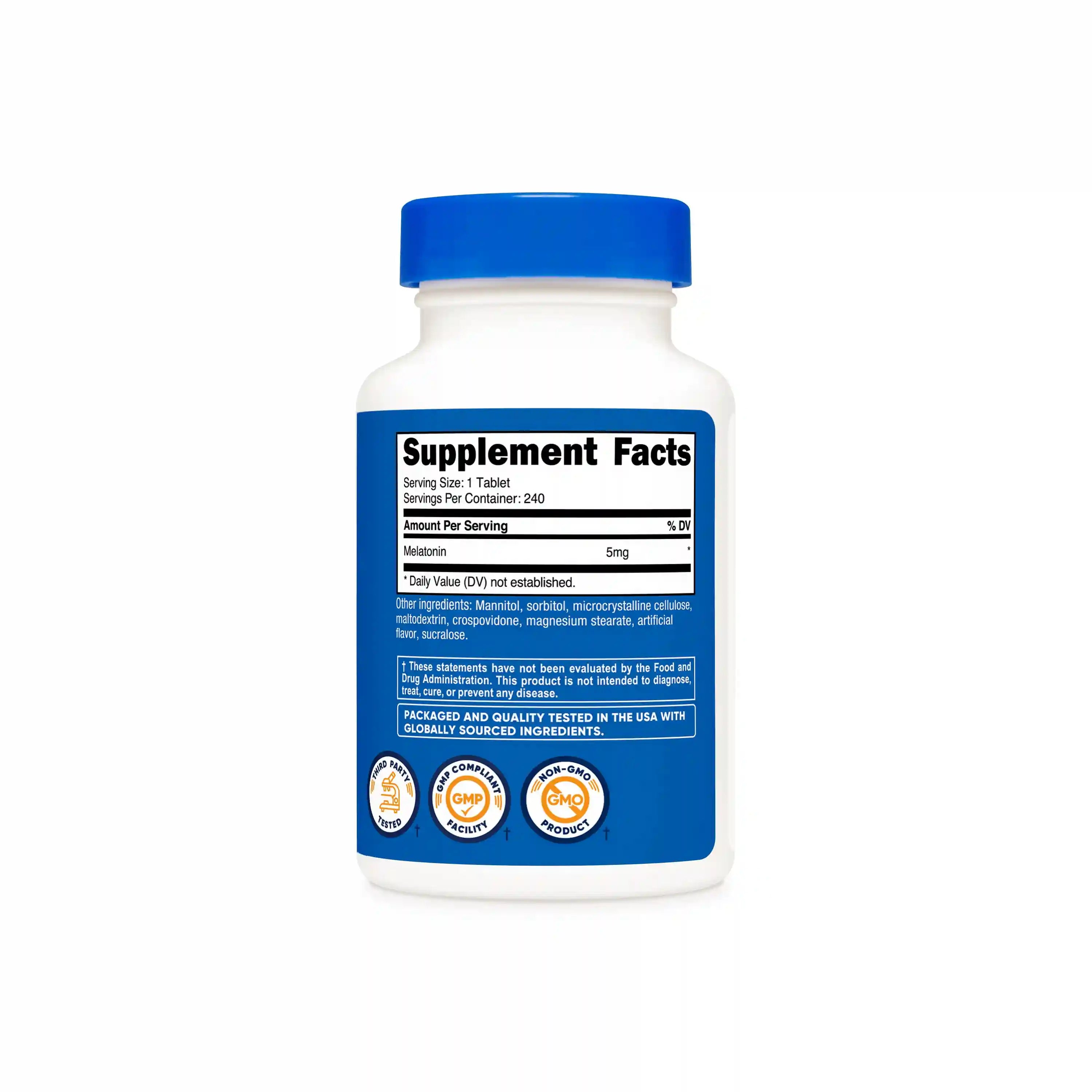 Nutricost Melatonin Tablets (Fast Dissolve) Secondary image