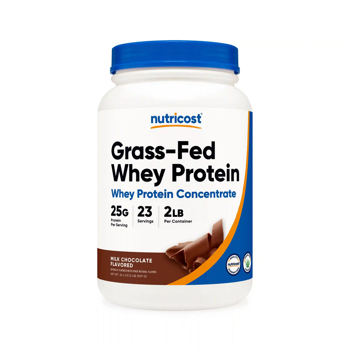 Nutricost Grass-Fed Whey Protein Concentrate Powder Main image