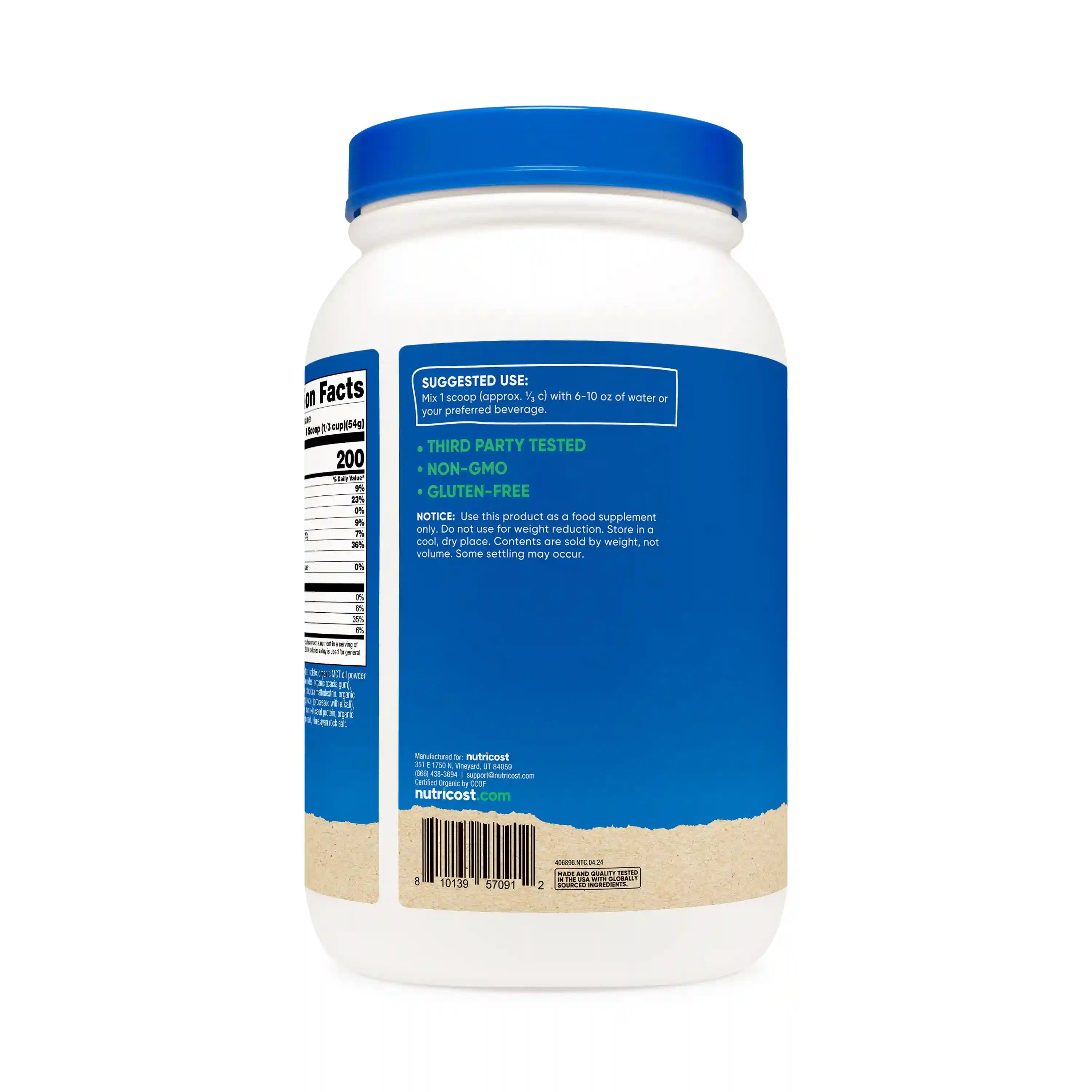 Nutricost Organic Vegan MRP Secondary image
