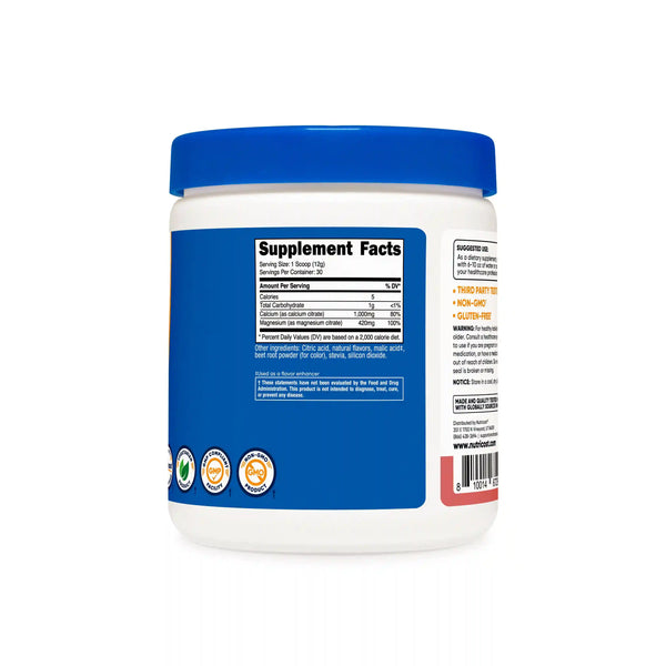Nutricost Calcium Citrate + Magnesium Citrate Powder