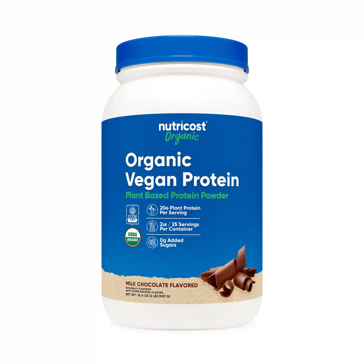 Nutricost Organic Vegan Protein Powder Main image