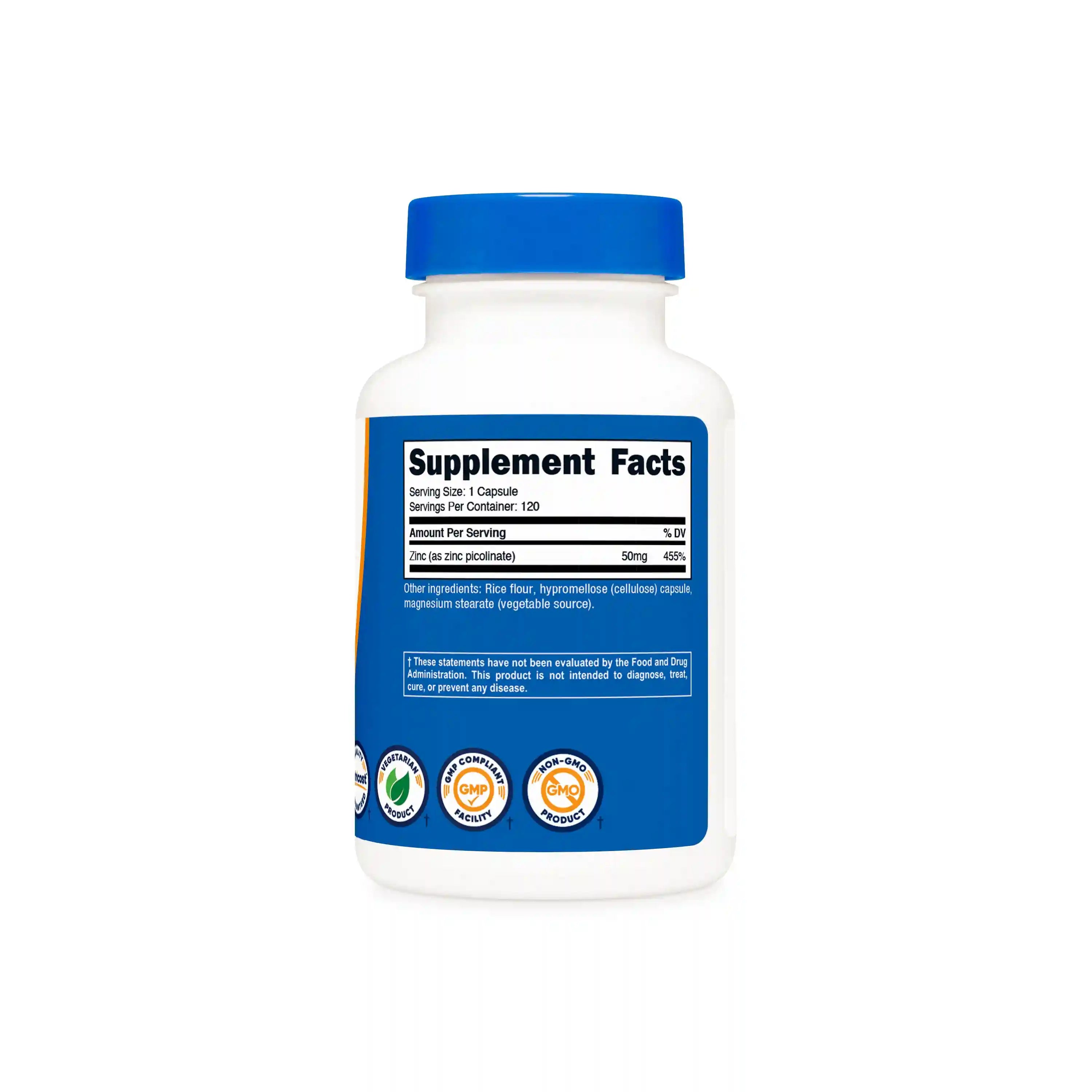 Nutricost Zinc Picolinate Capsules Secondary image