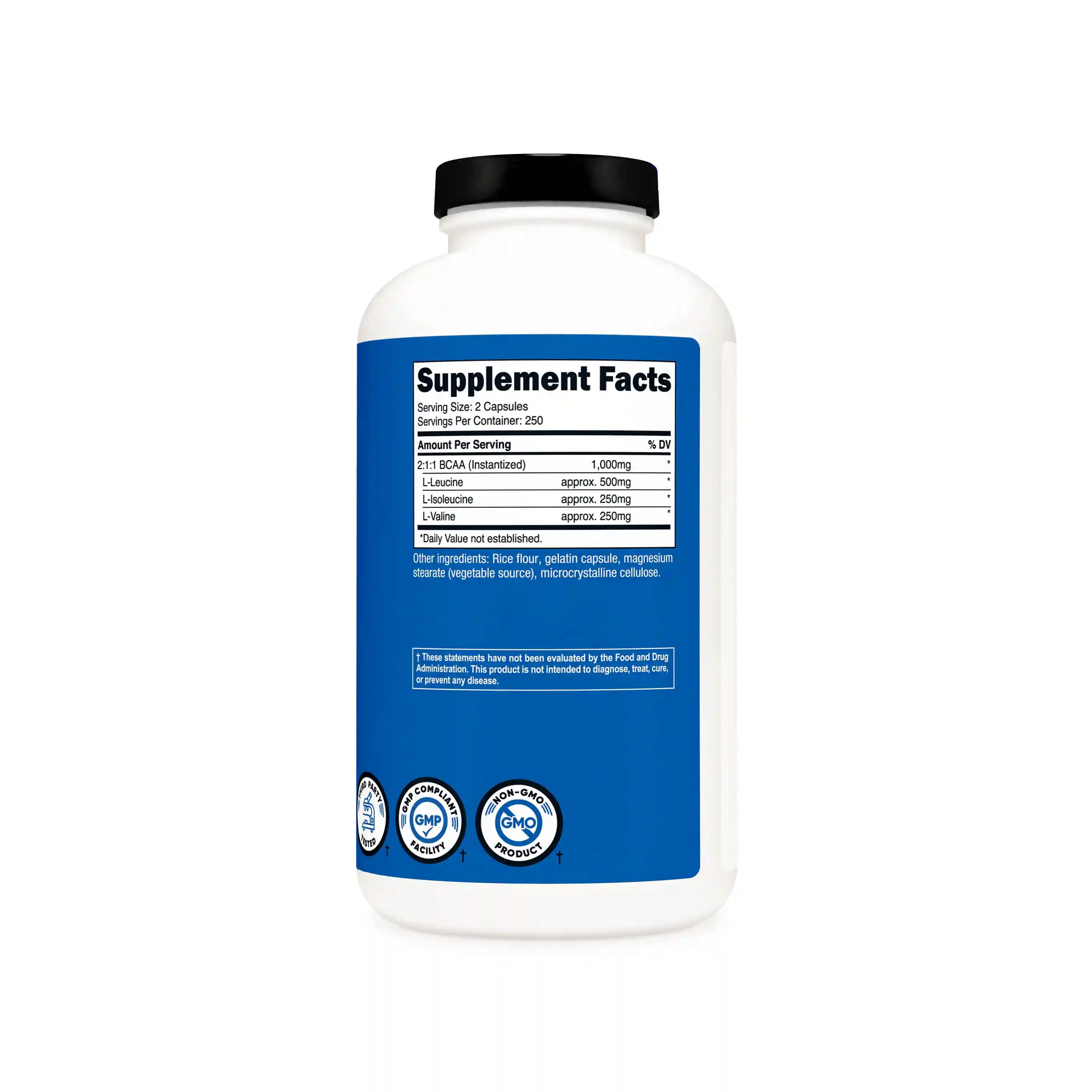 Nutricost BCAA Capsules Secondary image