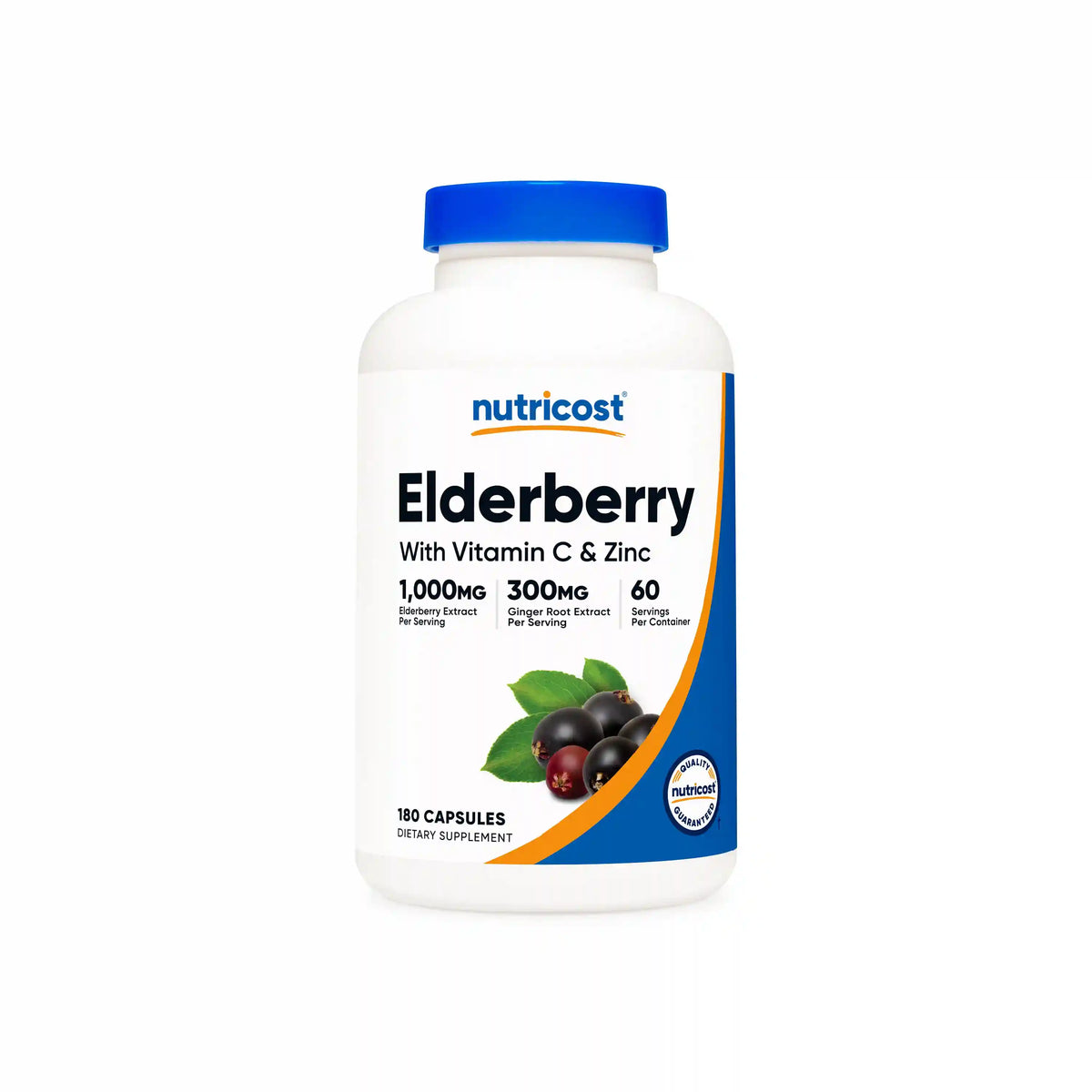 Nutricost Elderberry & Ginger Root Extract Main image