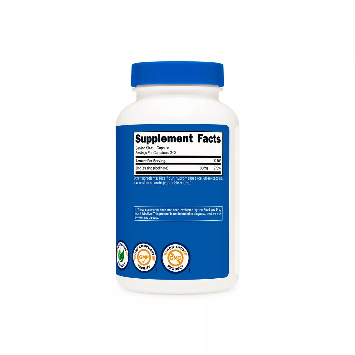 Nutricost Zinc Picolinate (30mg)