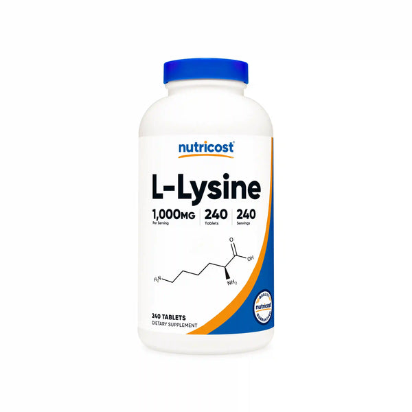 Nutricost L-Lysine Tablets