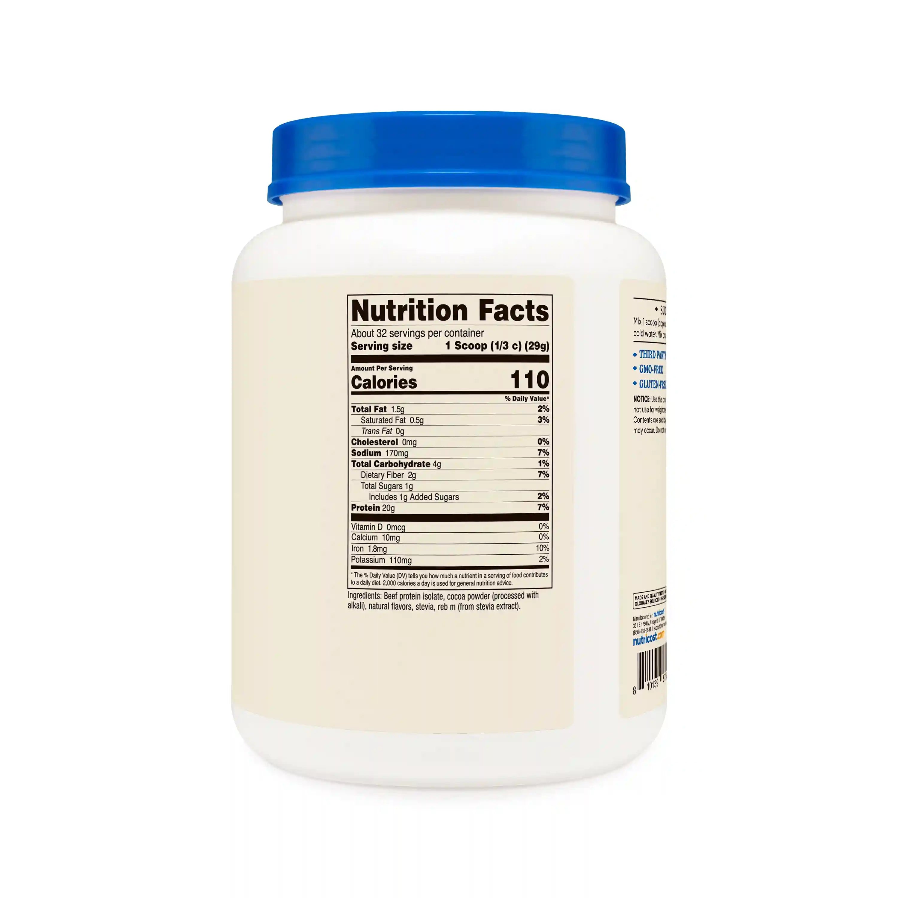 Nutricost Beef Protein Isolate Secondary image
