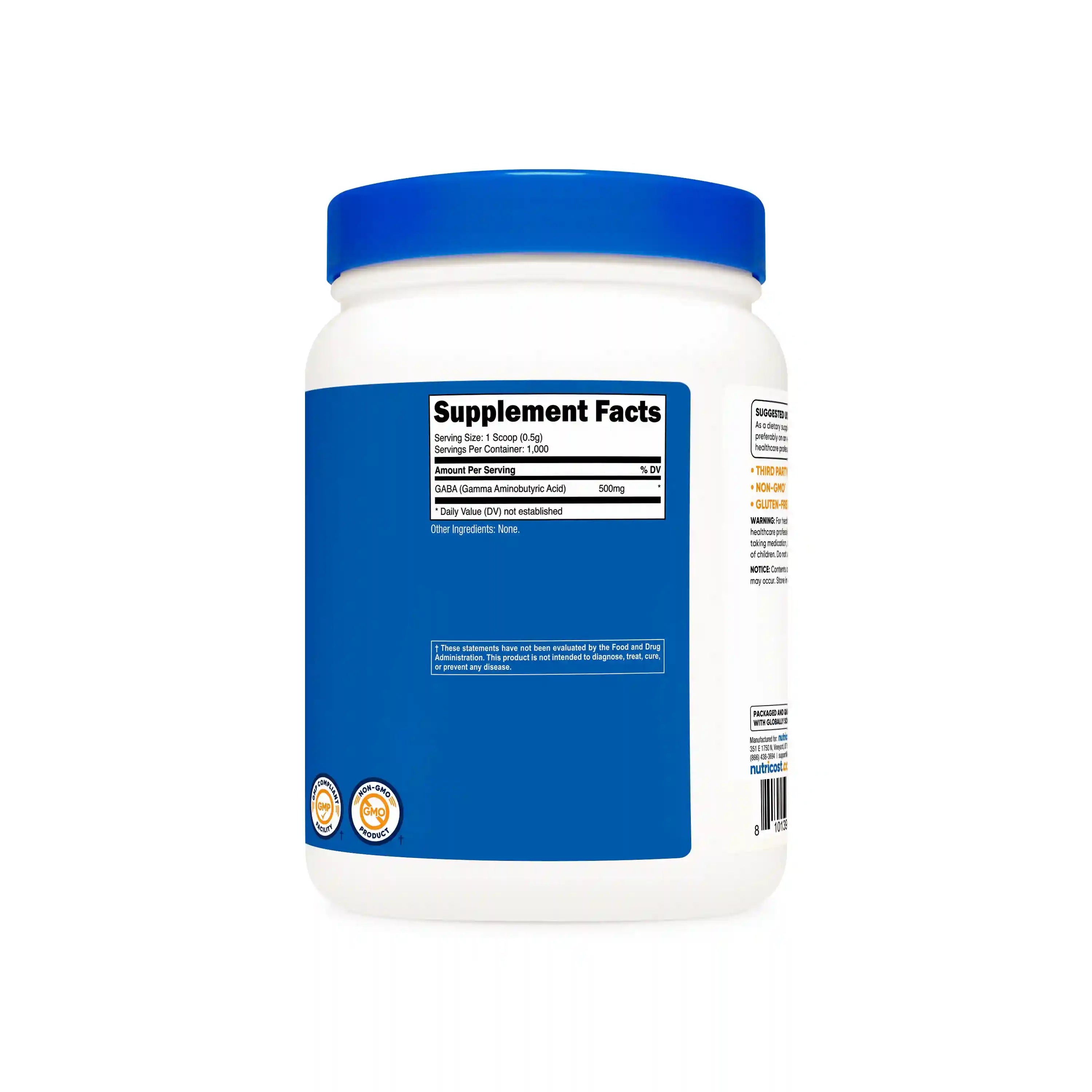 Nutricost GABA Powder Secondary image