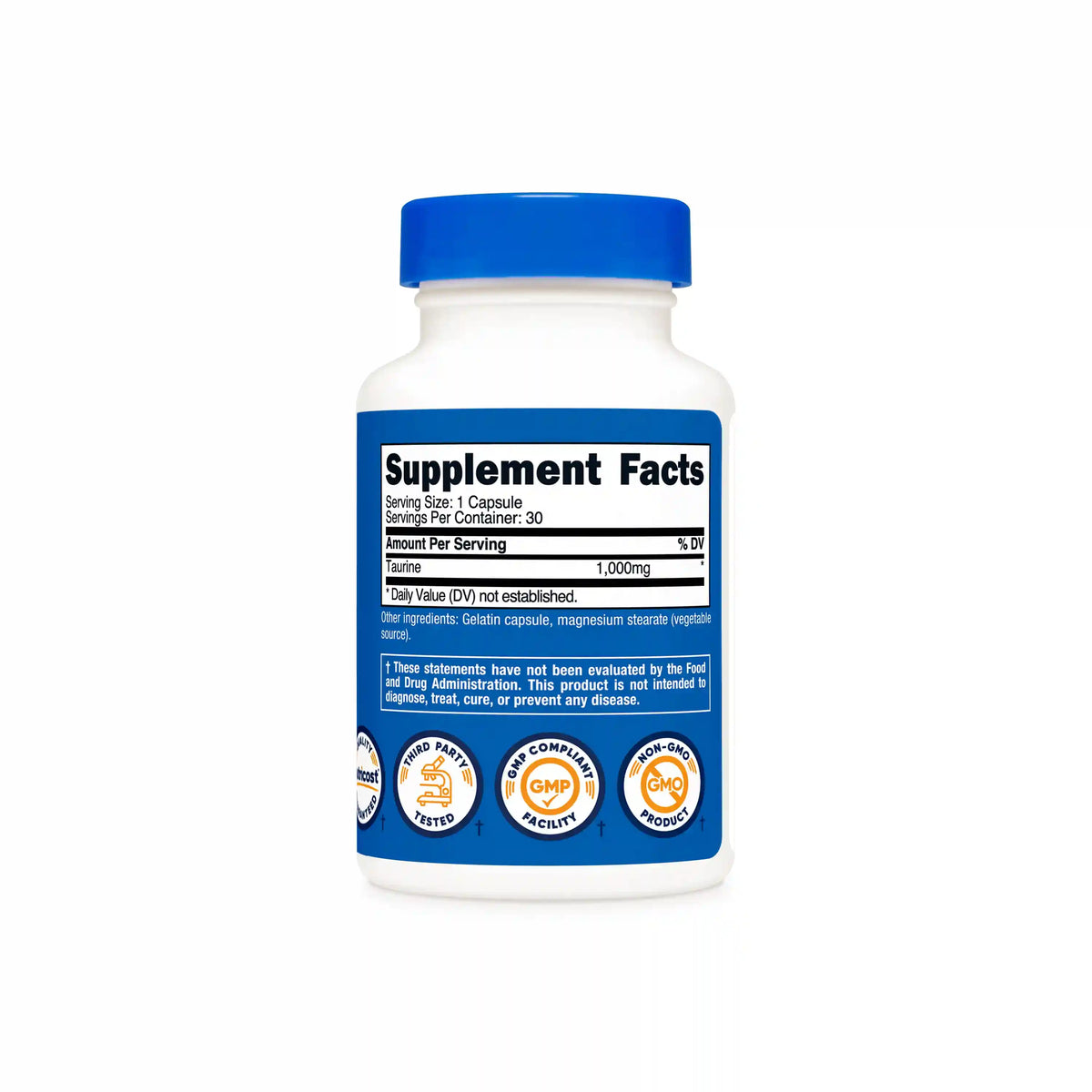 Nutricost Taurine Capsules