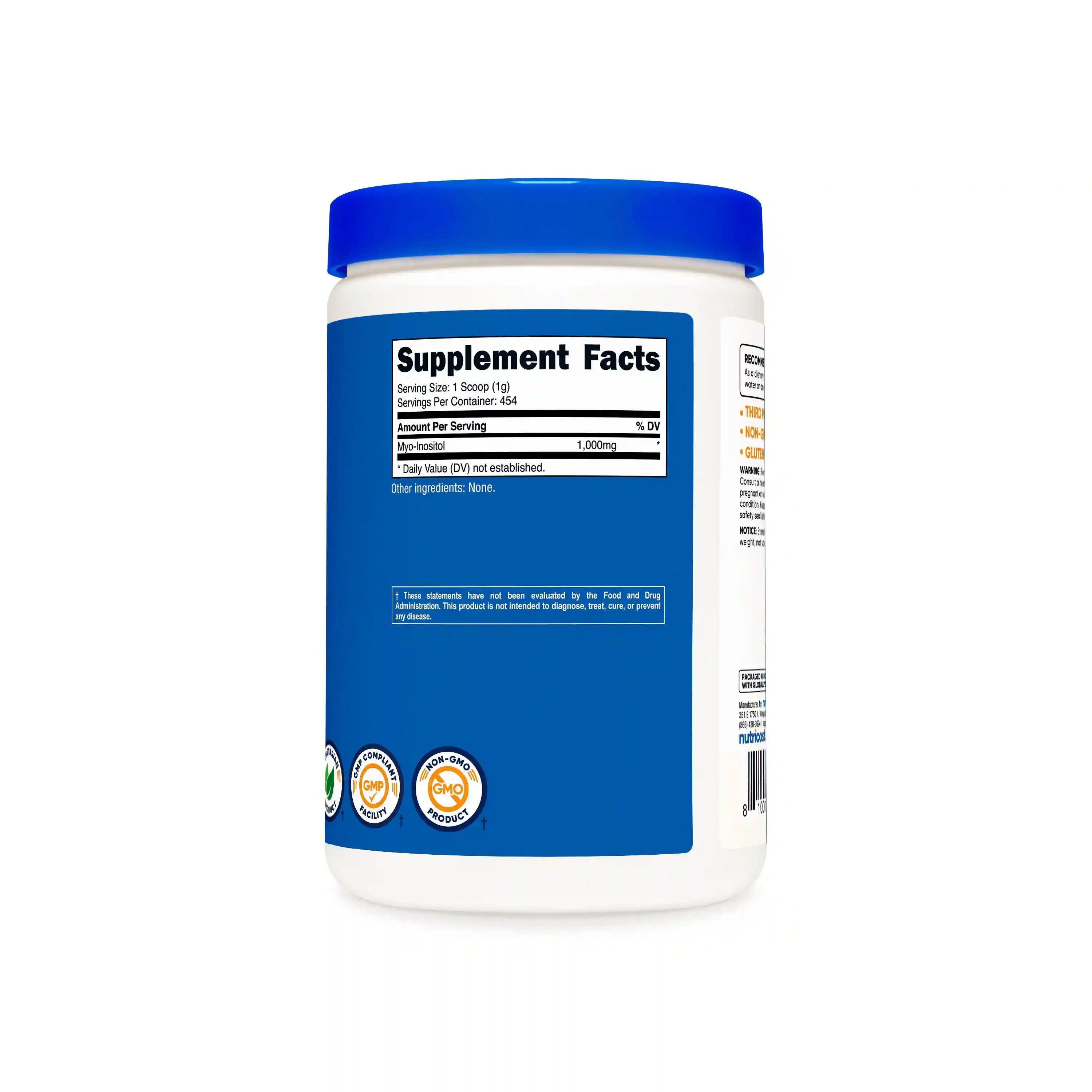 Nutricost Inositol Powder Secondary image