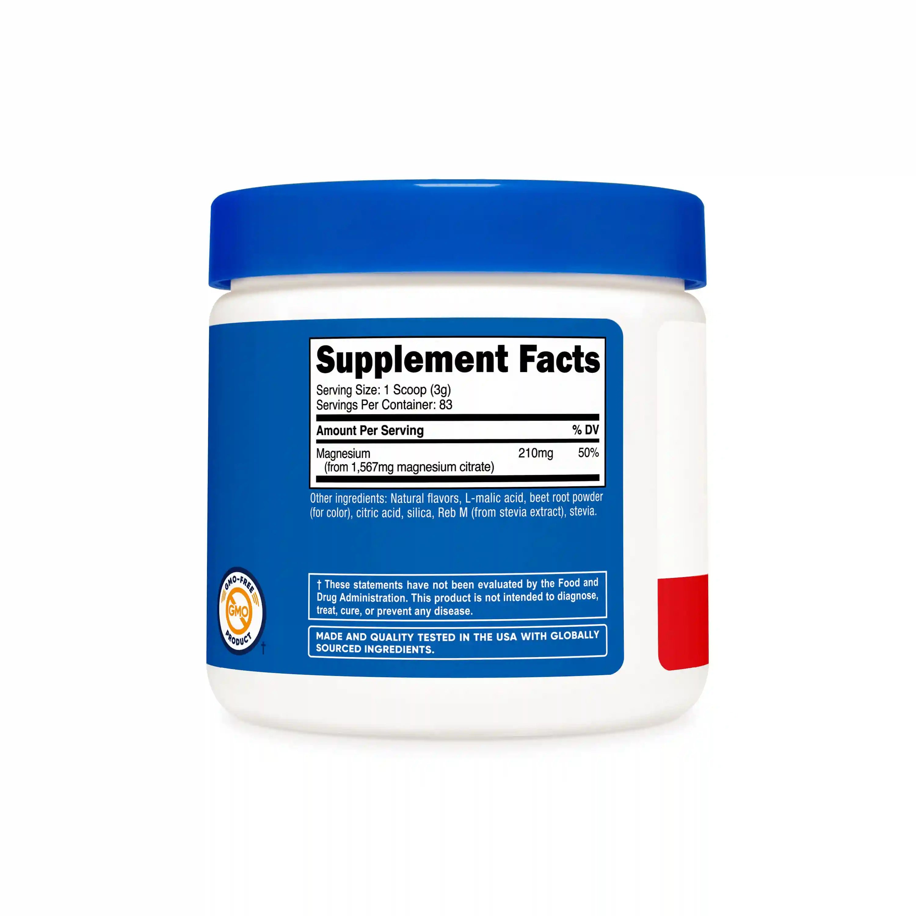 Nutricost Magnesium Citrate Powder Secondary image