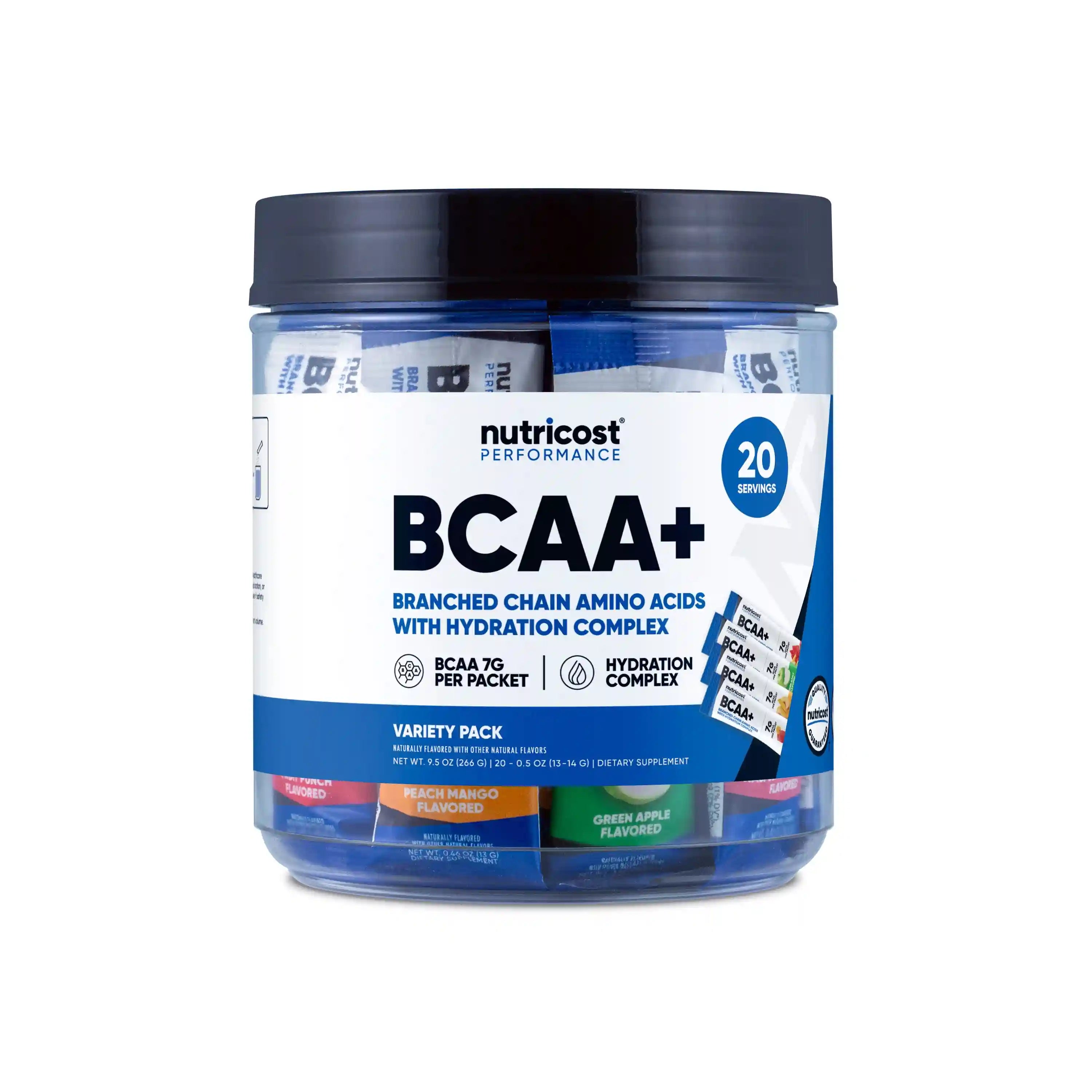 Nutricost BCAA+ Hydration Stickpacks Secondary image