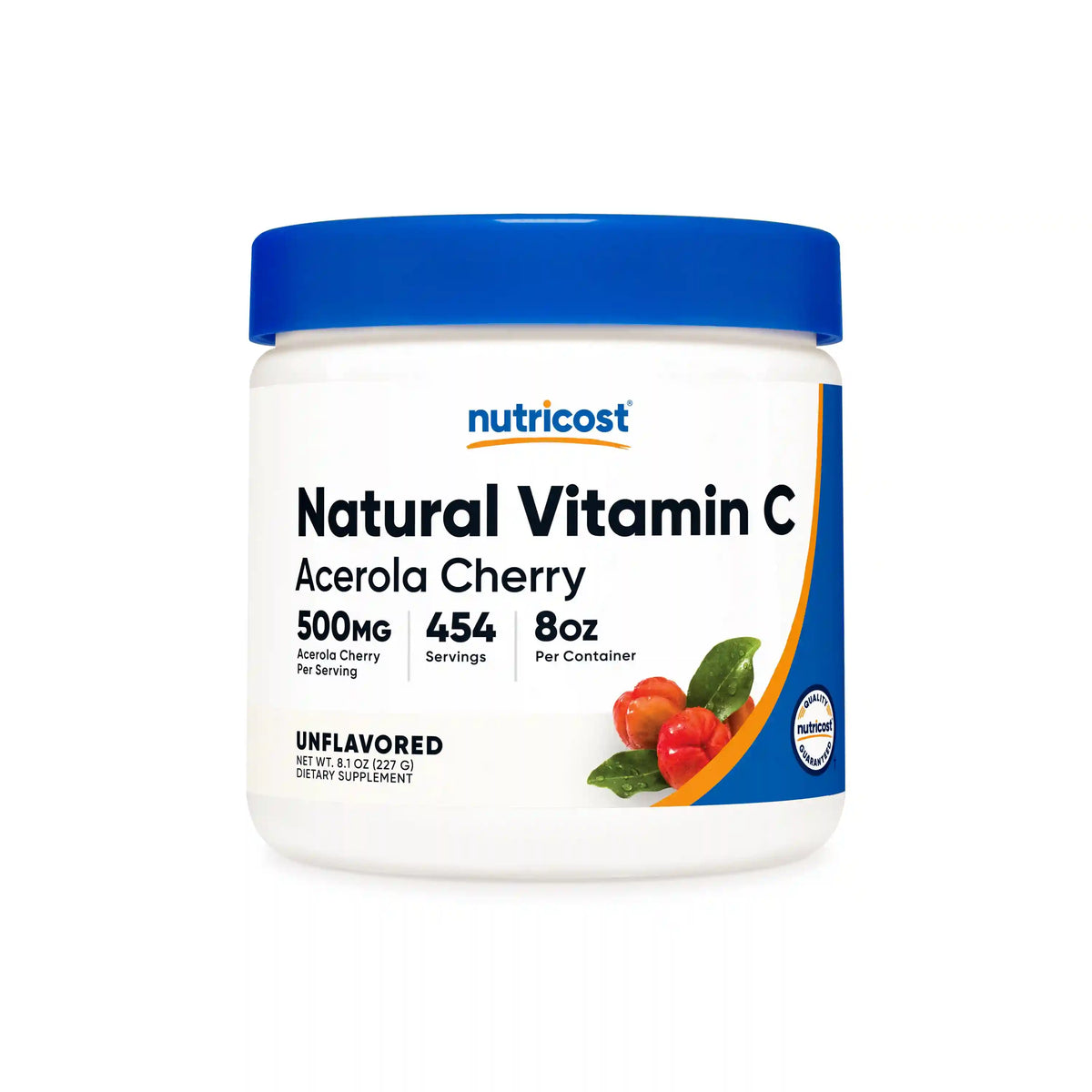 Nutricost Natural Vitamin C (Acerola Cherry) Powder